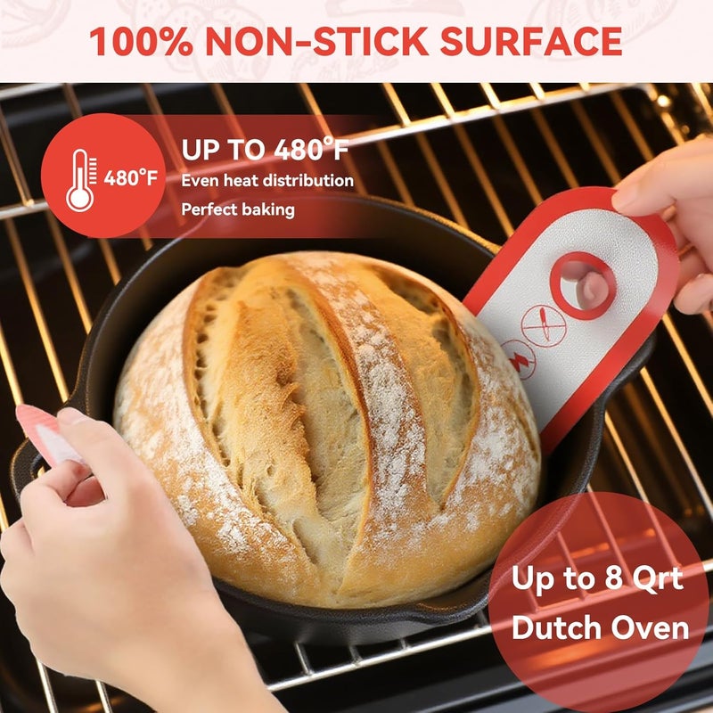 Joyyy Sourdough Starter Kit, Banneton Bread Proofing Basket, 8.5Inch Proofing Basket for Baking, Banneton Bread Baking Gift Set, Sourdough Bread Baking Supplies (Black) - Image 4